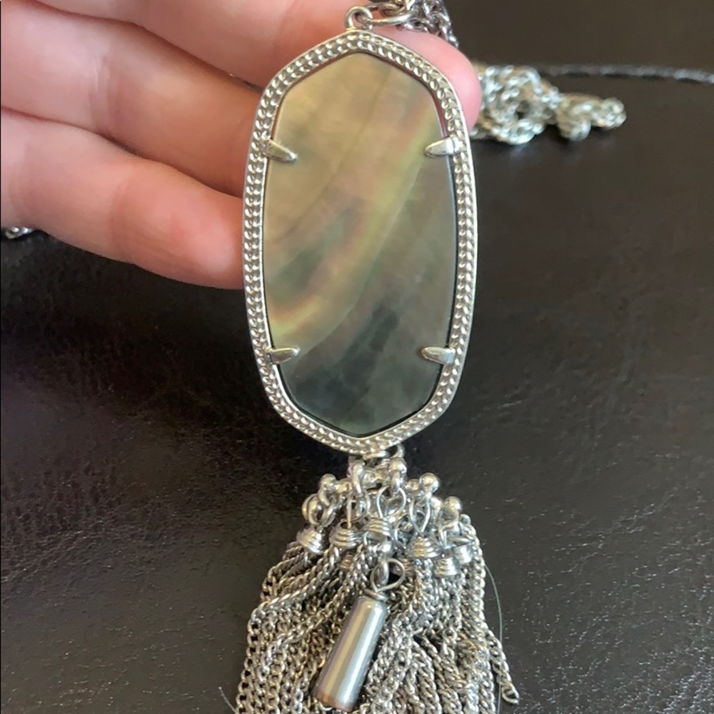 Kendra Scott Rayne Necklace in Silver